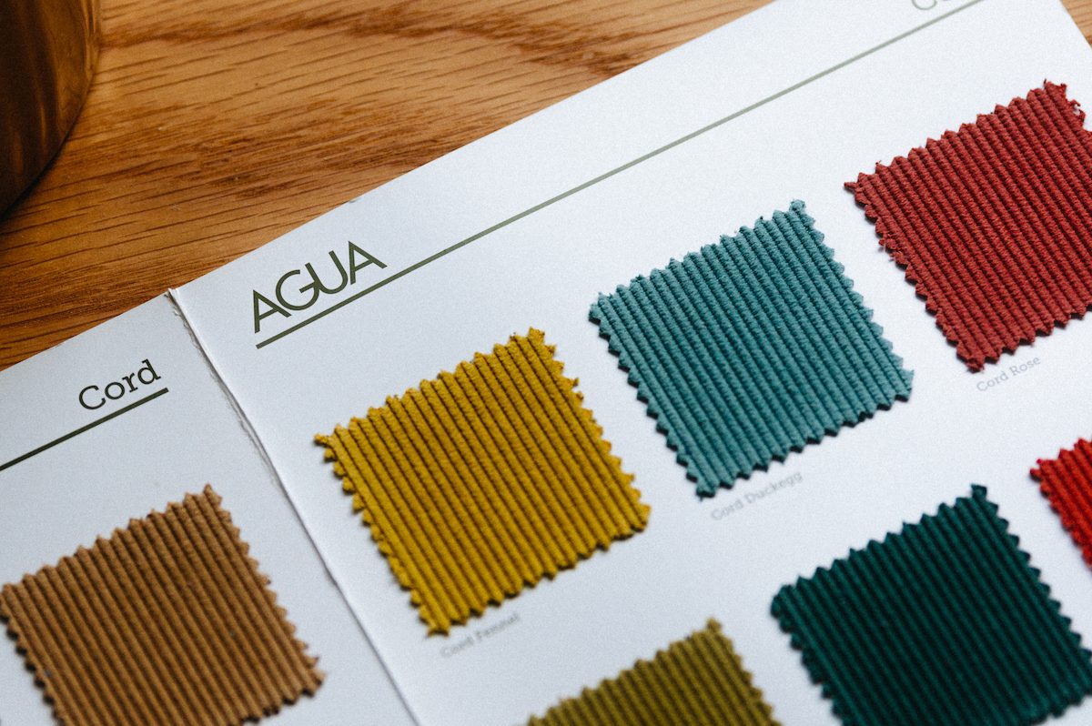 Introducing Our New Agua Cord Upholstery Fabrics