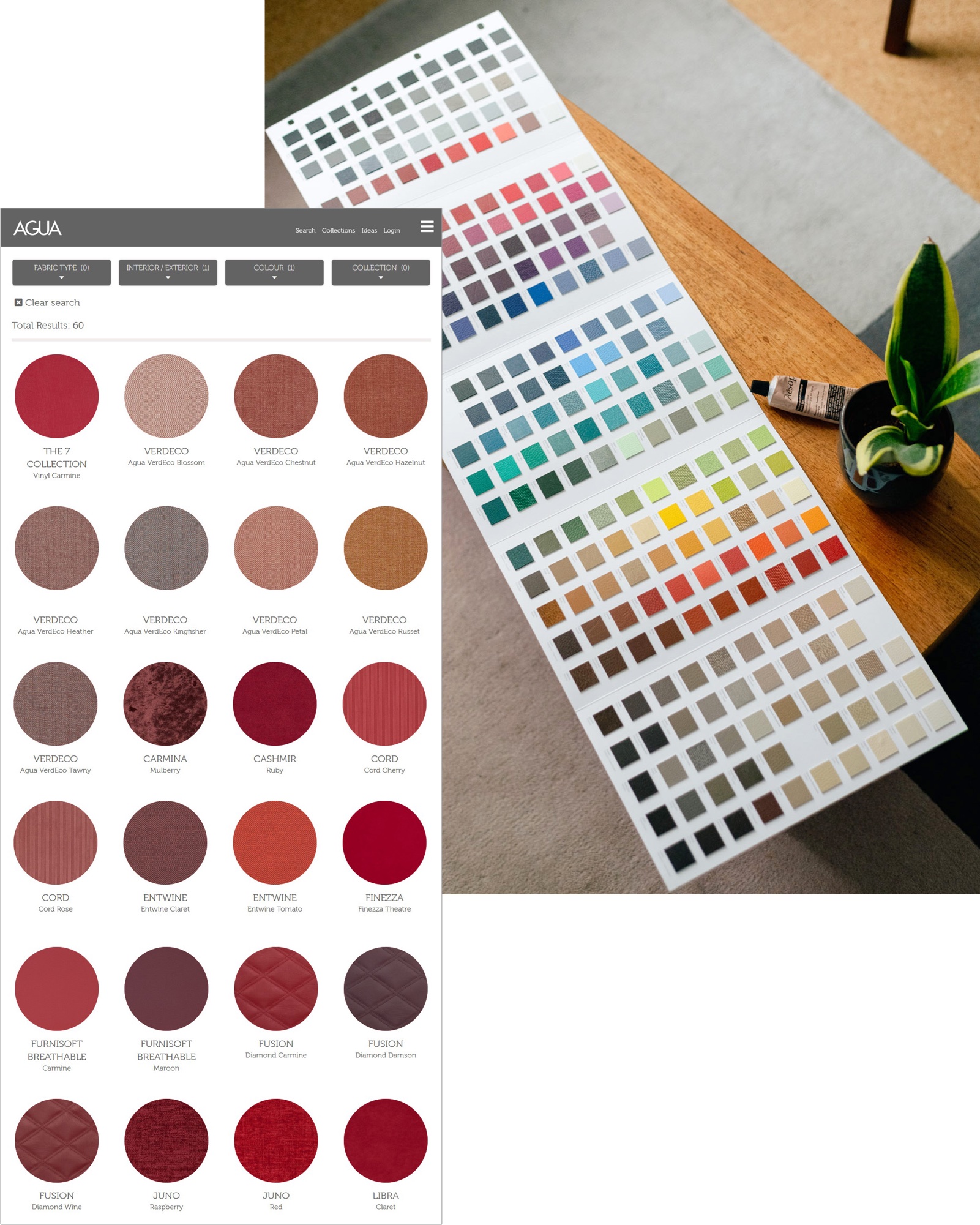 Sustainbable swatches